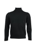 März Pullover Rollkragen Superwash Classic Fit in Schwarz