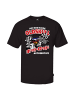 OLDSKULL T-Shirt Rtrip Moto Skull in Black