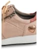 VITAFORM Hirschleder Sneaker in zartrosa