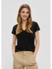 QS T-Shirt in 9999_schwarz