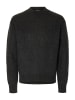 SELECTED HOMME Pullover 'Meis' in schwarz