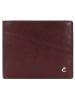 Esquire Toscana Geldbörse RFID Schutz Leder 10.5 cm in coffee