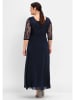 sheego Abendkleid in marine