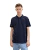 TOM TAILOR Denim Polo in sky captain blue