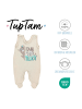 TupTam Baby Strampler mit Aufdruck Spruch 5er Pack in grau/grün