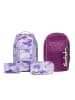 Satch Schulrucksack-Set PACK "Lilac Blossom" 4-teilig in Lila