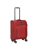 D&N Travel Line 9704 - 4-Rollen-Kabinentrolley S 55 cm (dark red) in dark red