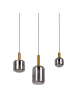 näve Pendelleuchte "FUMO" in schwarz - (L)82.4 cm x (B)22 cm x (H)150 cm