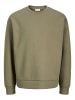 Jack & Jones Sweatshirt JJEBARRON SWEAT CREW NECK in Grün