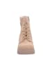 rieker Schnürstiefelette in beige