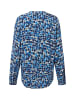 Franco Callegari Bluse in blau indigo - 0005