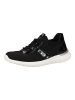 remonte Sneaker in Schwarz/Silber