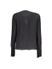 Patrizia Pepe Schwarz Viskose Damen Bluse