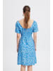b. young BYIBANO SHORT DRESS 2 - LIGHT WOVEN Regular fit in Palace Blue Flowers Mix