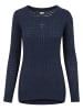 Urban Classics Urban Classics Damen Ladies Long Wideneck Sweater in navy