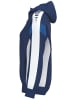 erima Damen Trainingsjacke mit Kapuze in new navy/weiss