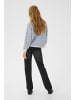 Kaffe Strickpullover KAellery Loose fit in Light GreyM/Windward Structure