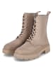 Tamaris Combat Boots in Taupe