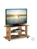 relaxdays TV Board in Holzoptik - (B)80 x (H)45 x (T)40 cm
