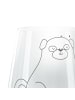 Mr. & Mrs. Panda Teelichthalter Mops ohne Spruch in Transparent