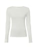 OPUS Langarmshirt Suzzo in ecru