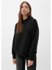 QS Sweatshirt langarm in Schwarz