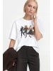 Rich & Royal T-Shirt in weiß mehrfarbig