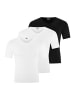 SPEIDEL Unterhemd / Shirt Kurzarm Sky.line in Weiß / schwarz
