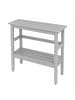 UNUS Bartisch Elio hellgrau HDPE 114x98x35 cm in Hellgrau