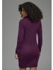 Kangaroos Strickkleid in lila