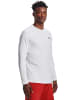 Under Armour Longsleeve "ColdGear Fitted Crew" in Weiß
