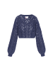 IZIA Women Sweater in navy