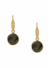 Gemshine Ohrringe Labradorit in gold coloured
