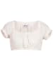 Nübler Dirndlbluse Kurzarm Sofia in Creme