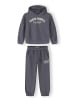Minoti 2-tlg Langarmshirt & Hose 30FLEECE159 in rauchblau