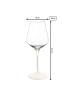 Villeroy & Boch 4er Set Weißweingläser Manufacture Rock in 380 ml in weiß-transparent