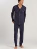 Hanro Pyjama Day & Night in black iris