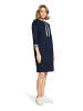 Betty Barclay Jerseykleid mit 3/4 Arm in dunkelblau