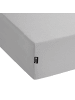 Beliani Bettlaken HOFUF in Grau - (W) 140 x (H) 25 x (L) 200 cm