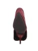 Ital-Design High Heel in Weinrot