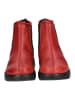 softinos Stiefelette Rot/Schwarz