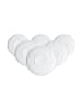 Ritzenhoff & Breker 6er Set Kombi-Untertassen Bianco in Weiß ø 15,5 cm in weiß