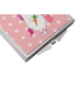 Mr. & Mrs. Panda Handtaschenspiegel quadratisch Einhorn Vegan oh... in Rot Pastell
