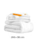SONGMICS HOME Microfaserbettdecke Alyce in Wolkenweiß - (B)200 x (H)6 x (T)135 cm