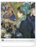 NOTIQUE Wandkalender 2027 doppelseitig in Impressionismus - 48 x 56 cm