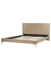 Beliani Doppelbett LIMOUX in Beige - (W) 167 x (H) 97 x (L) 213 cm