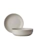 4er Set Suppenteller Silueta in Nordic White ø 21 cm