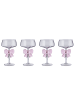 Butlers Champagnerschale JOLIE 4er-Set in Durchsichtig