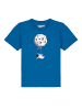wat? Apparel T-Shirt Funny Spaceman in Blau