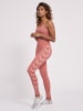 Hummel Hummel Leggings Hmlmt Yoga Damen Atmungsaktiv Schnelltrocknend Nahtlosen in WITHERED ROSE/ROSE TAN MELANGE